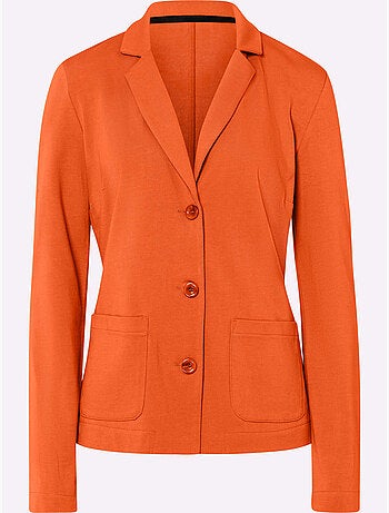 Blazer En Jersey Coupe Sobre Pour Un Look Décontracté Tendance - Taille Standard - Helline