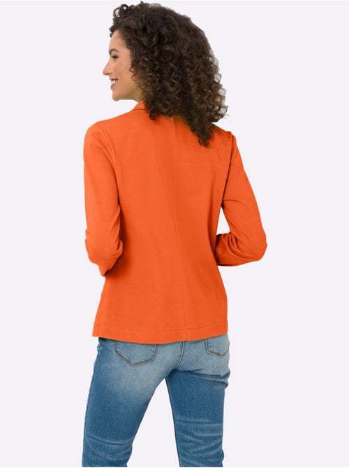 Blazer En Jersey Coupe Sobre Pour Un Look Décontracté Tendance - Taille Standard - helline - Kiabi