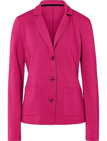 Blazer En Jersey Coupe Sobre Pour Un Look Décontracté Tendance - Taille Standard - helline
