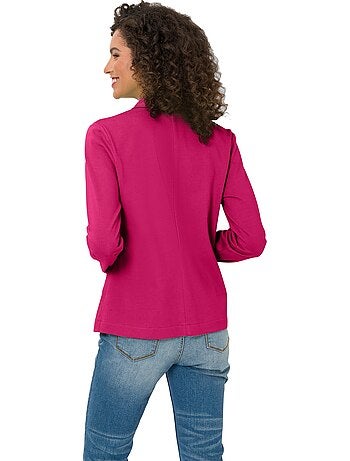 Blazer En Jersey Coupe Sobre Pour Un Look Décontracté Tendance - Taille Standard - helline