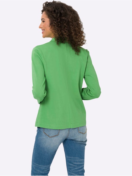 Blazer En Jersey Coupe Sobre Pour Un Look Décontracté Tendance - Taille Standard - helline - Kiabi