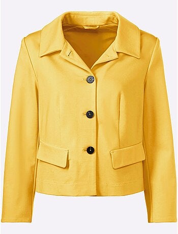 Blazer En Jersey Fente Aux Manches - Taille Standard - Helline