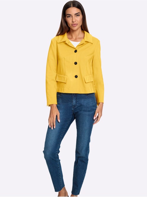 Blazer En Jersey Fente Aux Manches - Taille Standard - Helline - Kiabi Blazer En Jersey Fente Aux Manches - Taille Standard - Helline - Kiabi