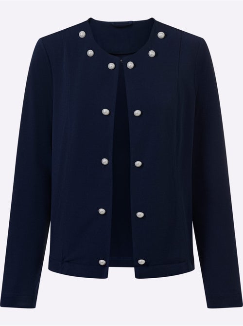 Blazer En Jersey Jersey élastique Et Indéformable - Taille Standard - Witt - Kiabi