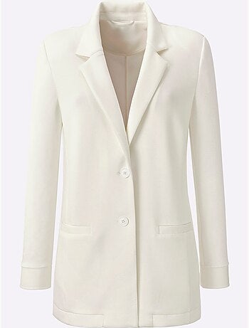 Blazer en jersey qualité jersey extensible, souple et confortable - taille standard - helline