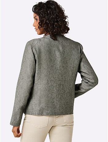 Blazer En Lin Pur Lin - Taille Standard - Helline