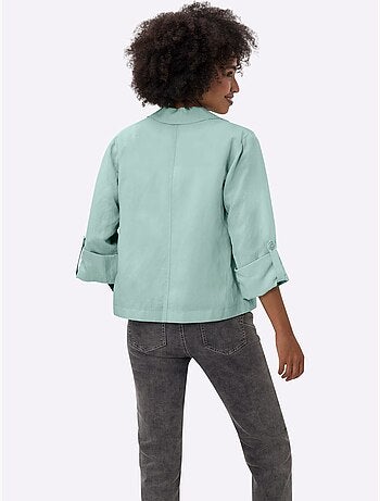Blazer En Lin Qualité Lyocell Estivale - Taille Standard - helline