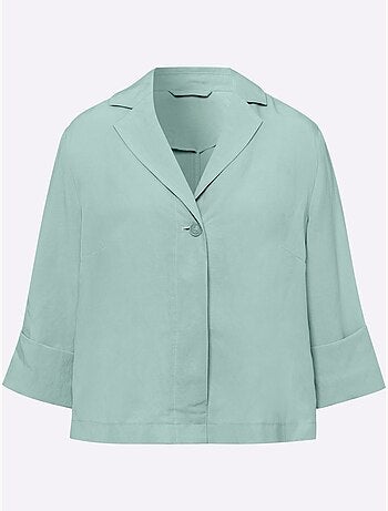 Blazer En Lin Qualité Lyocell Estivale - Taille Standard - helline