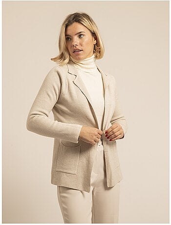 Blazer en maille UPLANA