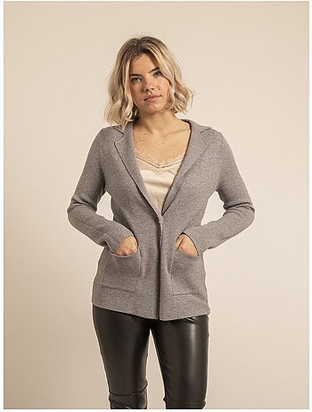 Blazer en maille UPLANA
