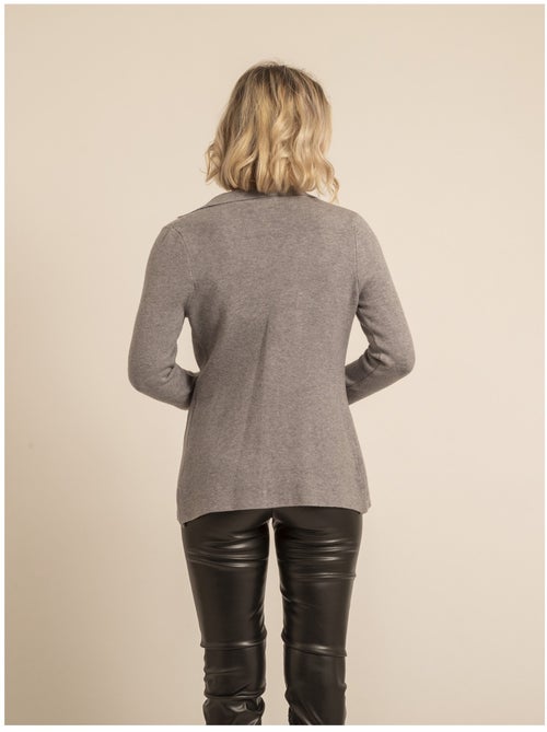 Blazer en maille UPLANA - Kiabi