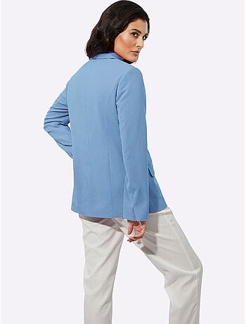 Blazer en polyester recyclé col à revers et manches longues - Taille standard - Helline