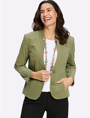 Blazer en velours côtelé qualité coton doux sur la peau - taille standard - witt