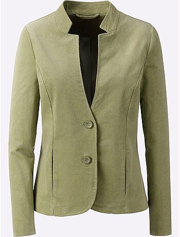Blazer en velours côtelé qualité coton doux sur la peau - taille standard - witt