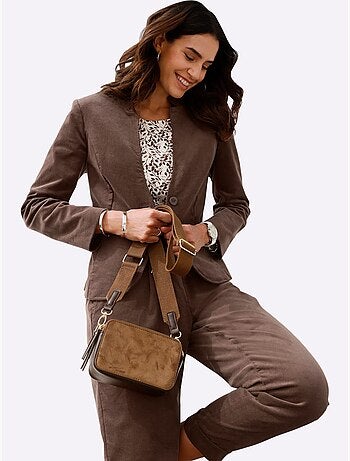 Blazer en velours côtelé qualité coton doux sur la peau - taille standard - witt