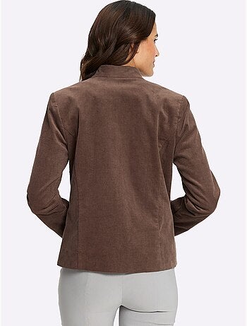 Blazer en velours côtelé qualité coton doux sur la peau - taille standard - witt