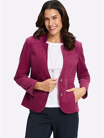 Blazer en velours côtelé qualité coton doux sur la peau - taille standard - witt