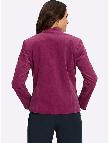 Blazer en velours côtelé qualité coton doux sur la peau - taille standard - witt