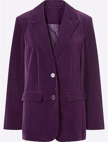 Blazer En Velours Qualité Velours Douce - Taille Courte - Witt