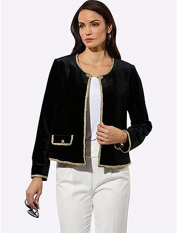 Blazer En Velours Qualité Velours Douce - Taille Standard - Helline