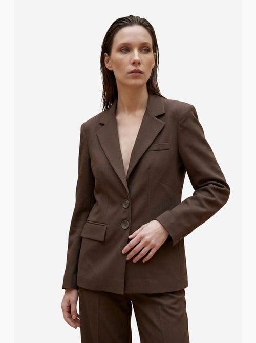 Blazer femme à coupe régulière my fashion - Kiabi Blazer femme à coupe régulière my fashion - Kiabi