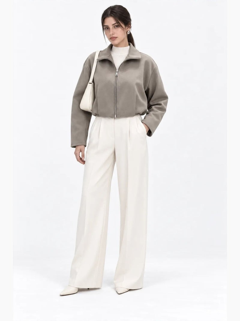 Blazer femme ajusté mixray Sable - Kiabi