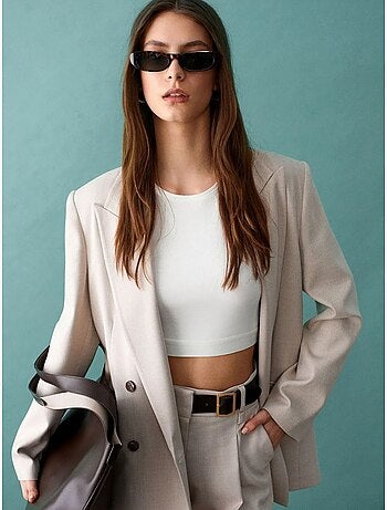 Blazer femme en crêpe dilvin