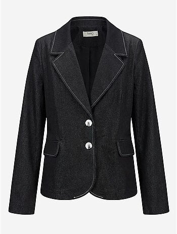 Blazer femme en popeline coton-lycra my fashion