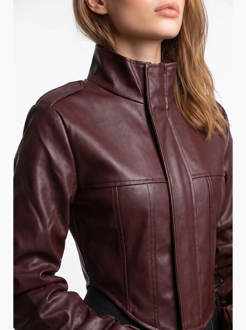 Blazer femme mixray Rouge bordeaux - Kiabi