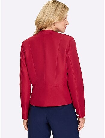 Blazer Fermeture Crochet Discrète - Taille Standard - Moda Vilona