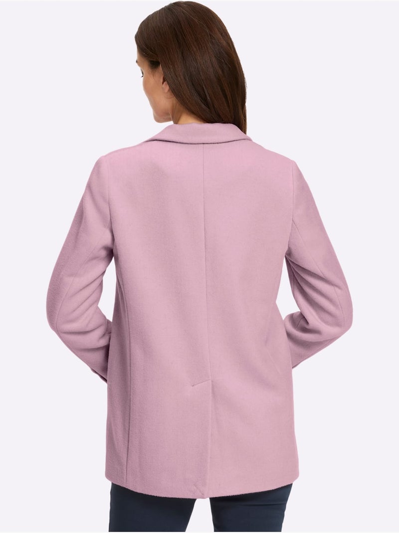 Blazer Forme Classique - Taille Standard - Helline Rose - Kiabi