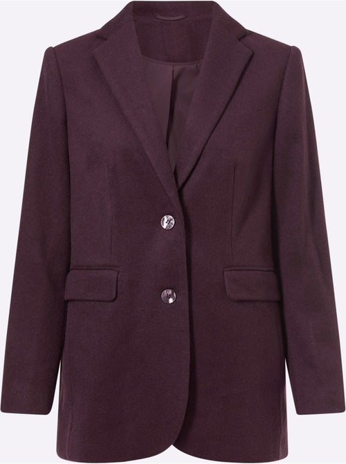 Blazer Forme Classique - Taille Standard - Helline - Kiabi Blazer Forme Classique - Taille Standard - Helline - Kiabi