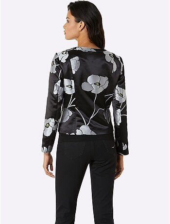 Blazer Jacquard Mélange Luxueux - Taille Standard - Helline