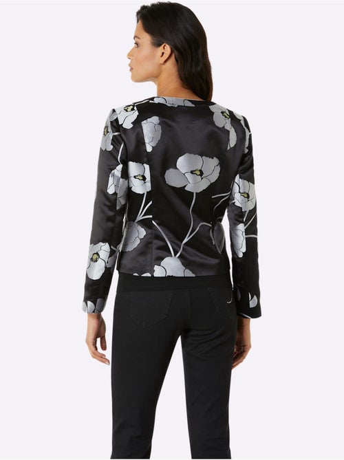 Blazer Jacquard Mélange Luxueux - Taille Standard - Helline - Kiabi