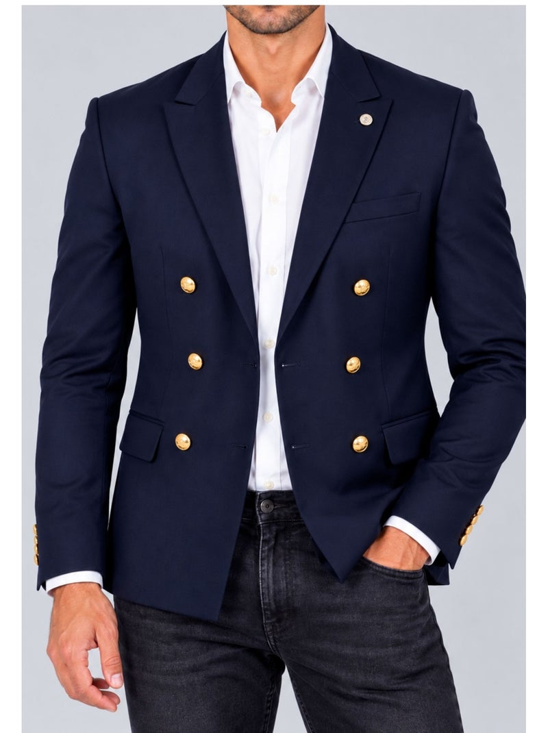 Blazer  kebello Bleu marine - Kiabi