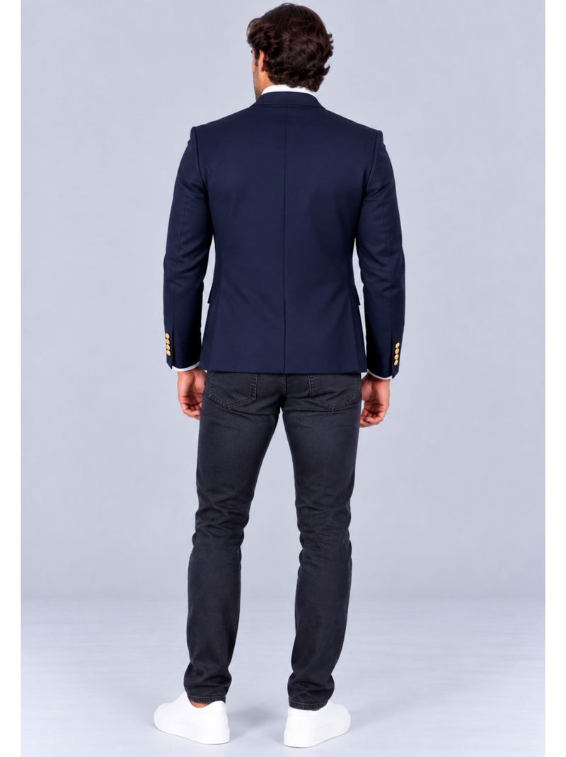 Blazer  kebello Bleu marine - Kiabi
