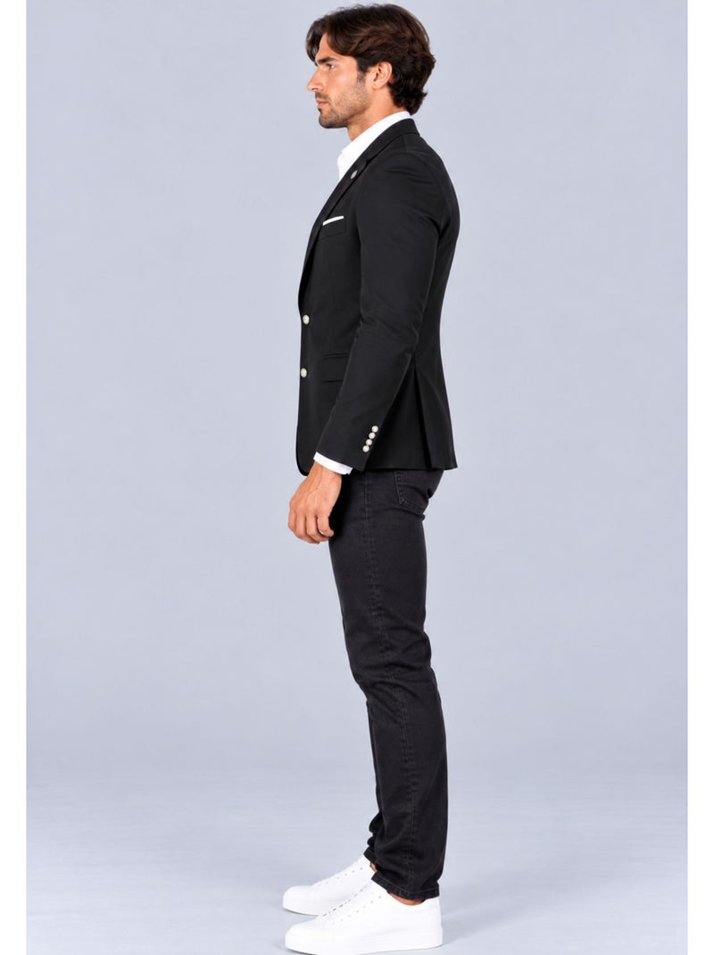 Blazer kebello Noir Noir - Kiabi