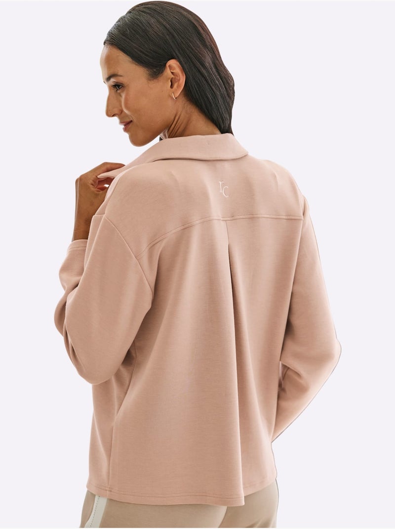 Blazer Léger Poches Poitrine Plaquées - Taille Standard - Helline Beige - Kiabi