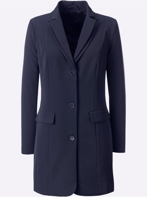 Blazer Long Col à Revers élégant - Taille Standard - Helline - Kiabi