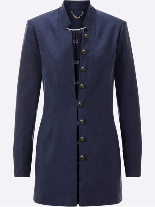 Blazer Long Doublure Acétate - Taille Standard - helline - Kiabi