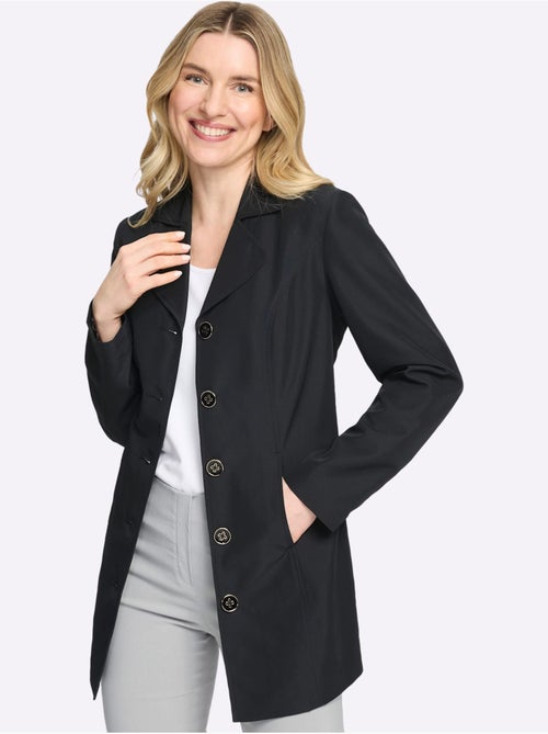 Blazer Long Doublure Imprimé Animal - Taille Standard - Moda Vilona - Kiabi Blazer Long Doublure Imprimé Animal - Taille Standard - Moda Vilona - Kiabi
