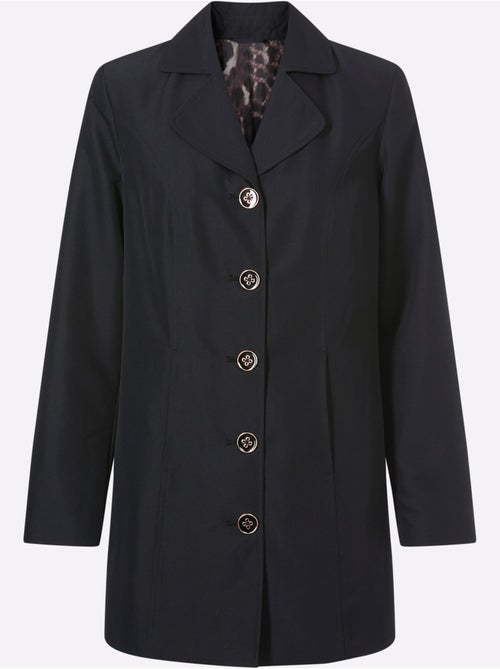 Blazer Long Doublure Imprimé Animal - Taille Standard - Moda Vilona - Kiabi Blazer Long Doublure Imprimé Animal - Taille Standard - Moda Vilona - Kiabi