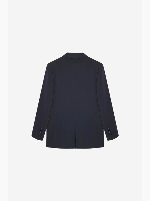 Blazer long oversize en crêpe dilvin - Kiabi Blazer long oversize en crêpe dilvin - Kiabi