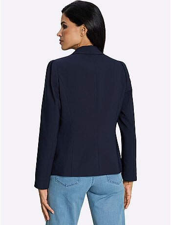 Blazer manches bouffantes discrètes - taille standard - helline