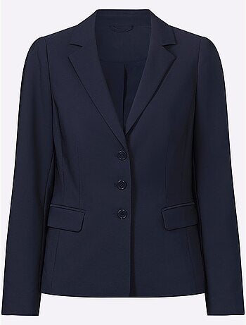 Blazer manches bouffantes discrètes - taille standard - helline
