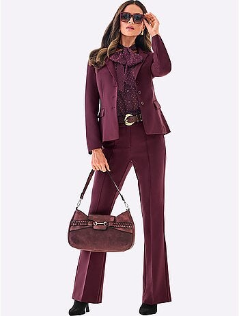 Blazer Manches Bouffantes Discrètes - Taille Standard - Helline