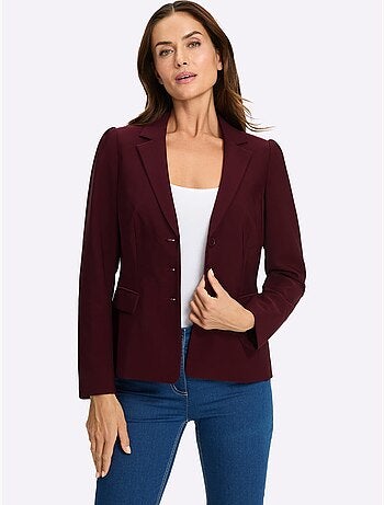 Blazer Manches Bouffantes Discrètes - Taille Standard - Helline