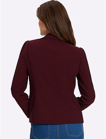 Blazer Manches Bouffantes Discrètes - Taille Standard - Helline