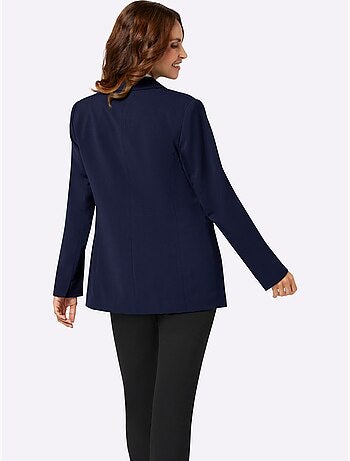 Blazer Mélange De Matières Facile D'entretien - Taille Standard - Witt