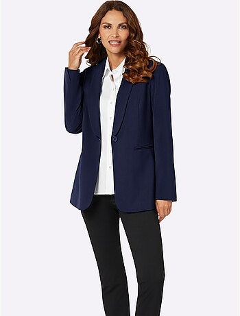 Blazer Mélange De Matières Facile D'entretien - Taille Standard - Witt